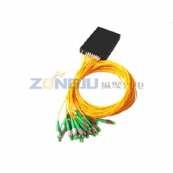 1X16 PLC ABS Box Type Fiber Optical Splitter