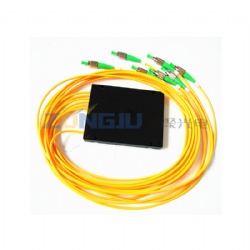 1X6 PLC ABS Box Type Fiber Optical Splitter
