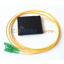 1X2 PLC ABS Box Type Fiber Optical Splitter